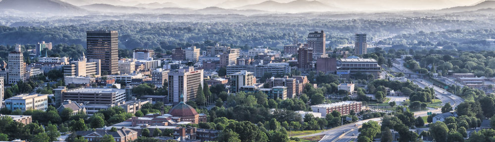Asheville, NC skyline